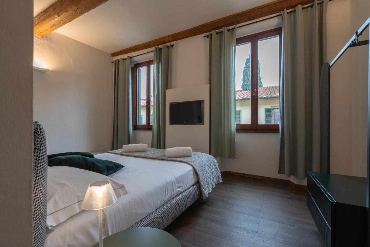 Elegant Green Apartment In San Gallo Firenze Extérieur photo